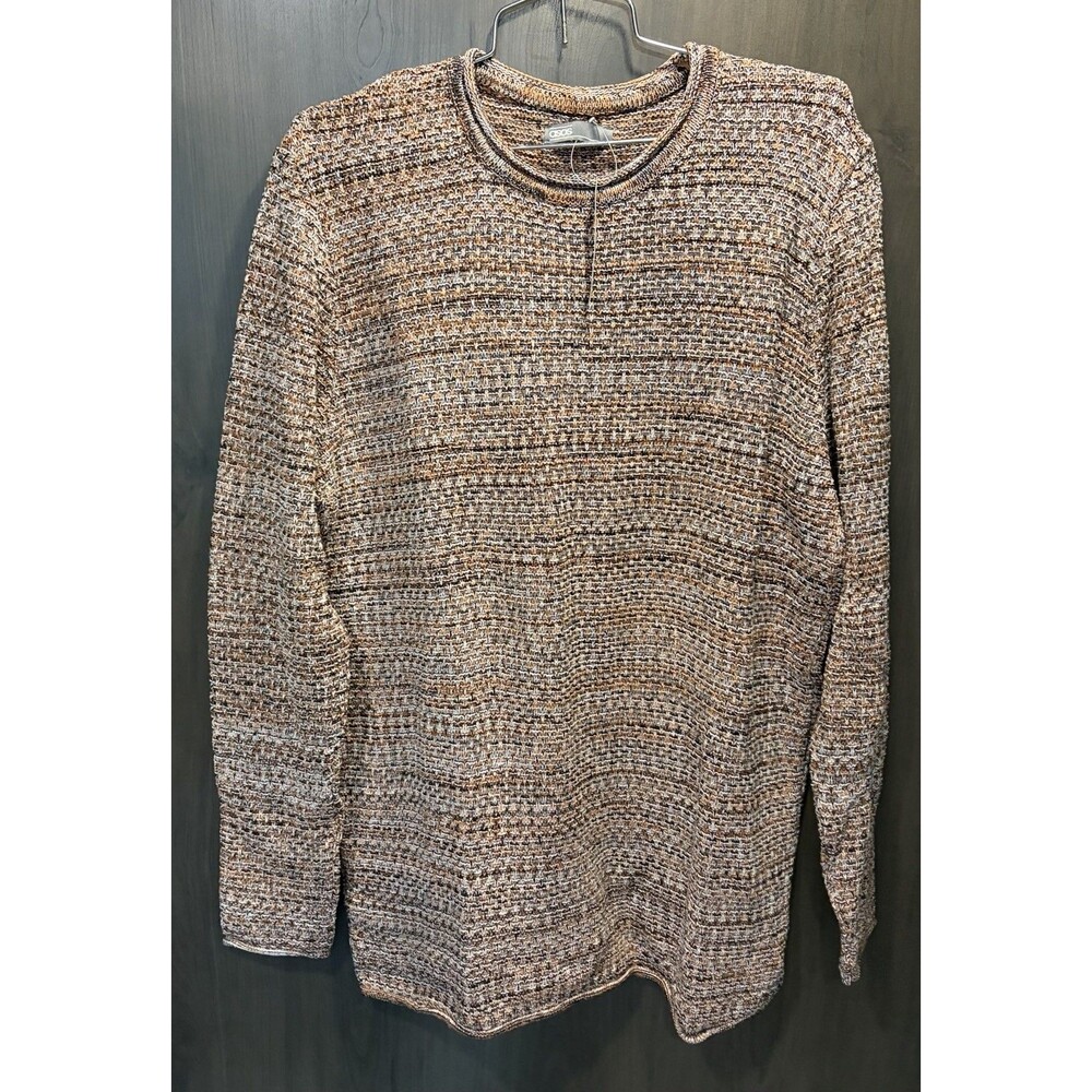 ASOS Longline Knitted Rust and Brown Twist - Rust Men’s
